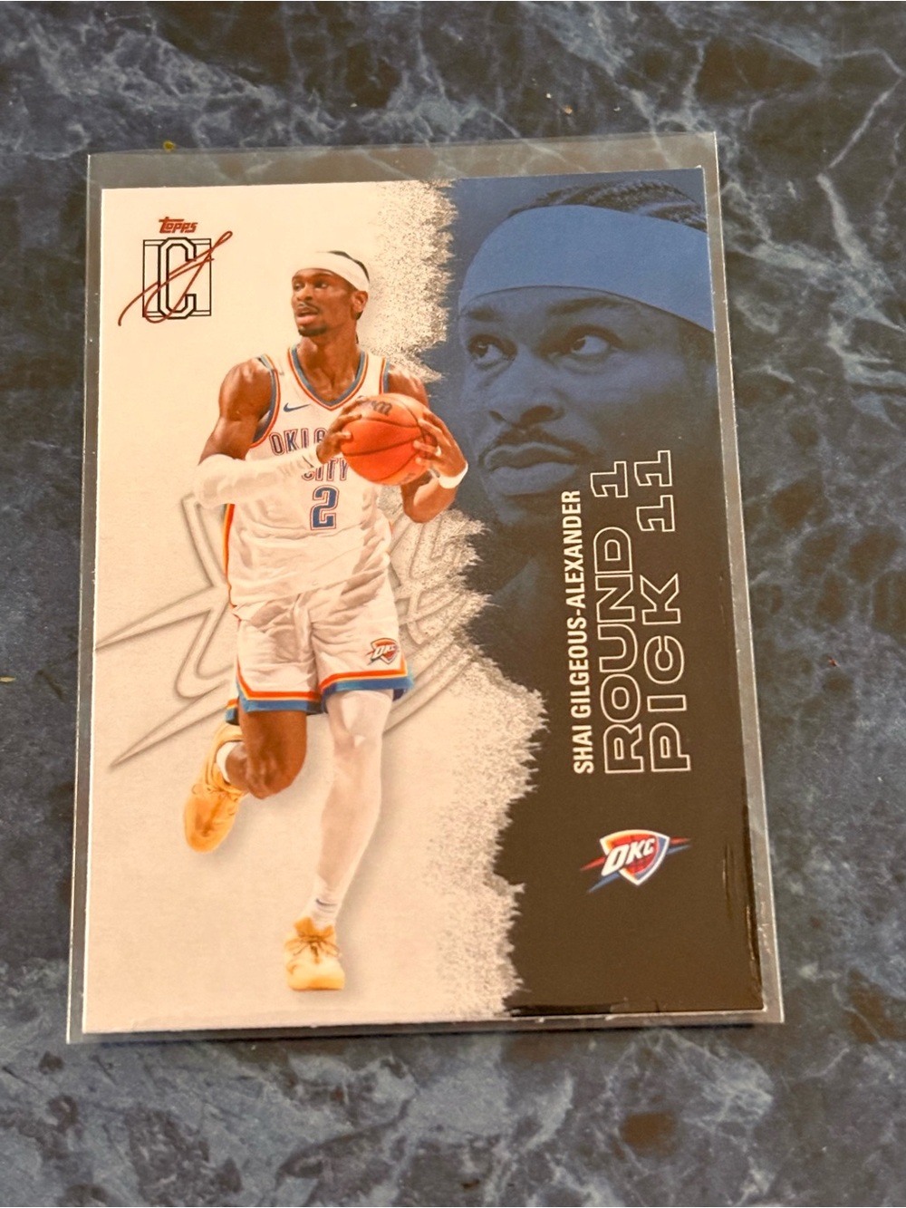 Shai Gilgeous-Alexander Basketball  Card Topps Signature Class